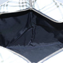 Burberrys Blue Label Tote Bag Nylon Yellow Auth ti2803-20