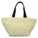 Burberrys Blue Label Tote Bag Nylon Yellow Auth ti2803-13