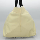 Burberrys Blue Label Tote Bag Nylon Yellow Auth ti2803-4