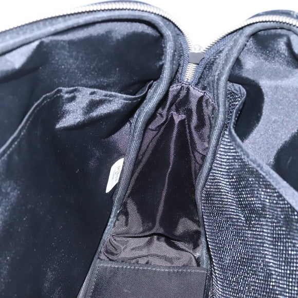 BURBERRY Blue Label Hand Bag Canvas Navy Auth ti2805