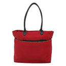 BURBERRY Tote Bag Nylon Red Auth ti2806-2