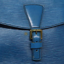 LOUIS VUITTON Epi June Feuille Shoulder Bag Blue M52155 LV Auth ti2813-18