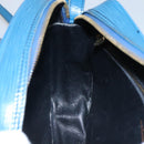 LOUIS VUITTON Epi June Feuille Shoulder Bag Blue M52155 LV Auth ti2813-21