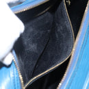 LOUIS VUITTON Epi June Feuille Shoulder Bag Blue M52155 LV Auth ti2813-11