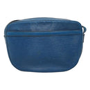 LOUIS VUITTON Epi June Feuille Shoulder Bag Blue M52155 LV Auth ti2813-2