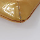 LOUIS VUITTON Monogram Vernis Thompson Street Bag Beige M91301 LV Auth ti2814-18