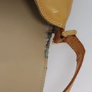 LOUIS VUITTON Monogram Vernis Thompson Street Bag Beige M91301 LV Auth ti2814-20