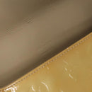 LOUIS VUITTON Monogram Vernis Thompson Street Bag Beige M91301 LV Auth ti2814-21