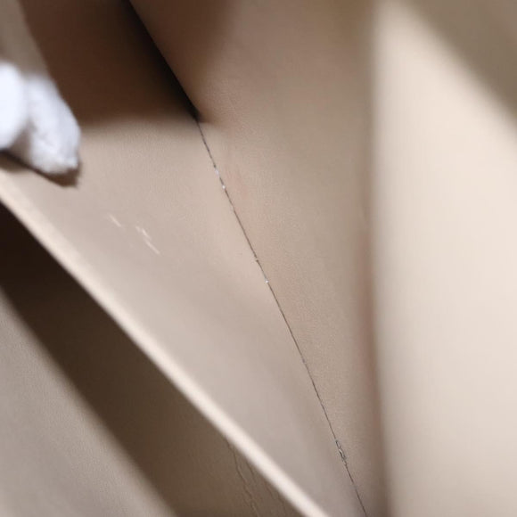 LOUIS VUITTON Monogram Vernis Thompson Street Bag Beige M91301 LV Auth ti2814