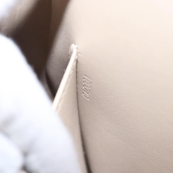 LOUIS VUITTON Monogram Vernis Thompson Street Bag Beige M91301 LV Auth ti2814