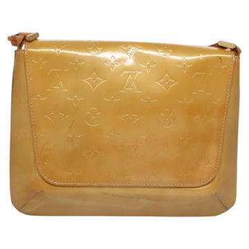 LOUIS VUITTON Monogram Vernis Thompson Street Bag Beige M91301 LV Auth ti2814 - 0