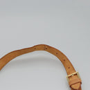 LOUIS VUITTON Monogram Vernis Thompson Street Bag Beige M91301 LV Auth ti2814-14