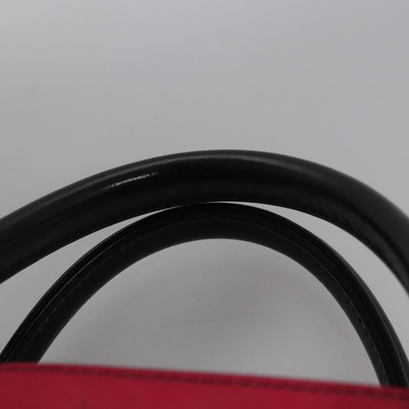 BURBERRY Blue Label Hand Bag Nylon Pink Auth ti2827