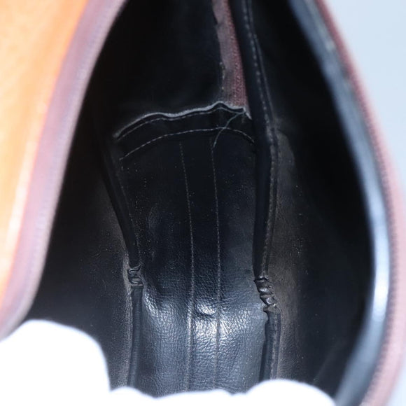 Burberrys Nova Check Blue Label Shoulder Bag Canvas Beige Auth ti2830