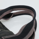 HERMES Fourre Tout MM Hand Bag Canvas Black Auth ti2835-8