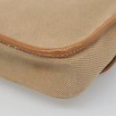 BURBERRY Blue Label Shoulder Bag Canvas Beige Auth ti2844-15