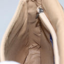 BURBERRY Blue Label Shoulder Bag Canvas Beige Auth ti2844-19