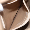 BURBERRY Blue Label Shoulder Bag Canvas Beige Auth ti2844-20