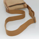 BURBERRY Blue Label Shoulder Bag Canvas Beige Auth ti2844-7