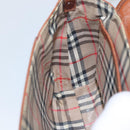 Burberrys Shoulder Bag Leather Brown Auth ti2845-18