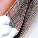 Burberrys Shoulder Bag Leather Brown Auth ti2845-12