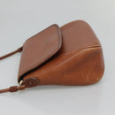Burberrys Shoulder Bag Leather Brown Auth ti2845-4