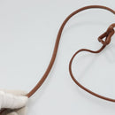 Burberrys Shoulder Bag Leather Brown Auth ti2845-8