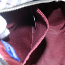 BURBERRY Nova Check Blue Label Shoulder Bag Nylon Black Auth ti2847-20