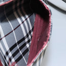 BURBERRY Nova Check Blue Label Shoulder Bag Nylon Black Auth ti2847-21