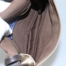 BURBERRY Blue Label Shoulder Bag Nylon Beige Auth ti2849-11