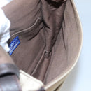 BURBERRY Blue Label Shoulder Bag Nylon Beige Auth ti2849-17