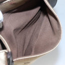 BURBERRY Blue Label Shoulder Bag Nylon Beige Auth ti2849-19