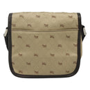 BURBERRY Blue Label Shoulder Bag Nylon Beige Auth ti2849-2