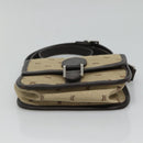 BURBERRY Blue Label Shoulder Bag Nylon Beige Auth ti2849-5