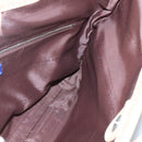 BURBERRY Blue Label Hand Bag Leather 2way Gold Auth ti2851-17