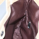 BURBERRY Blue Label Hand Bag Leather 2way Gold Auth ti2851-18