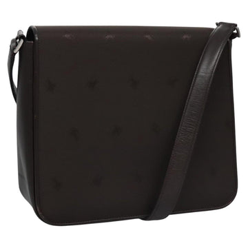 BURBERRY Shoulder Bag Nylon Brown Auth ti2852