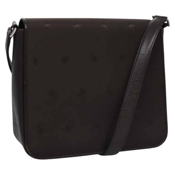 BURBERRY Shoulder Bag Nylon Brown Auth ti2852