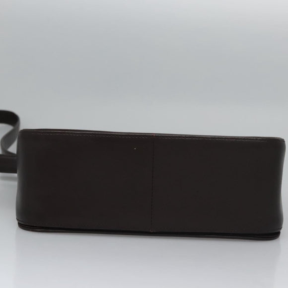 BURBERRY Shoulder Bag Nylon Brown Auth ti2852