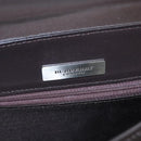 BURBERRY Shoulder Bag Nylon Brown Auth ti2852-17