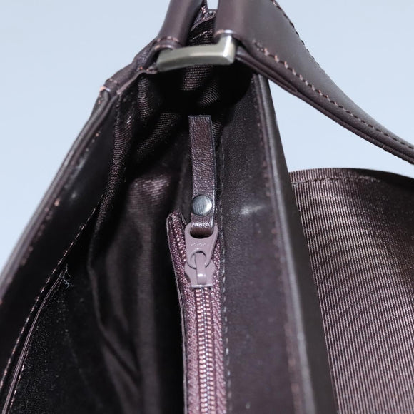 BURBERRY Shoulder Bag Nylon Brown Auth ti2852