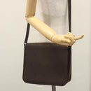 BURBERRY Shoulder Bag Nylon Brown Auth ti2852-24