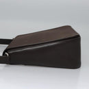 BURBERRY Shoulder Bag Nylon Brown Auth ti2852-5