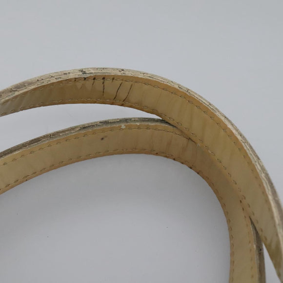 BURBERRY Nova Check Tote Bag PVC Beige Auth ti2855