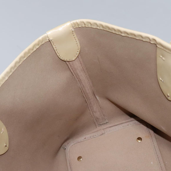 BURBERRY Nova Check Tote Bag PVC Beige Auth ti2855