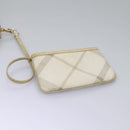 BURBERRY Nova Check Tote Bag PVC Beige Auth ti2855-23