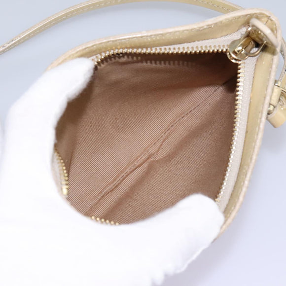 BURBERRY Nova Check Tote Bag PVC Beige Auth ti2855