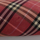 BURBERRY Nova Check Blue Label Shoulder Bag Canvas 2way Red Auth ti2856-6