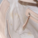 BURBERRY Hand Bag Canvas Beige Auth ti2859-20