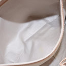 BURBERRY Hand Bag Canvas Beige Auth ti2859-22